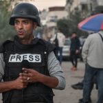 Gaza War: Palestinian journalists win top press freedom prize