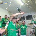 Celtic’s dressing room celebrations after title win!